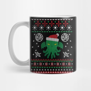 Cthulhu Ugly Sweater Mug